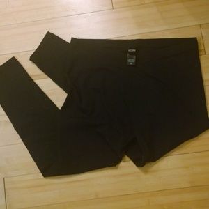 Victoria Sport Black Cotton Leggings Tights